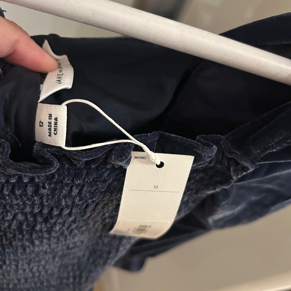 The Velvet Smocked Dress - Picture 2 of 4